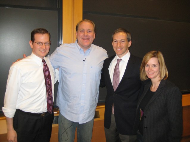 Curt, Jen, Jeff, and Noam in class